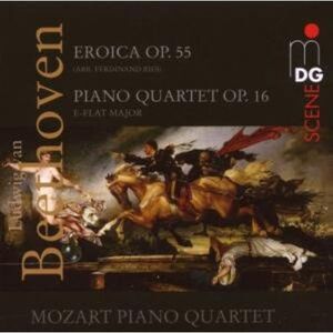 Mozart Piano Quartet - Symphony 3 / Eroica Op 55 / Piano Quartet Op 16  COMPACT
